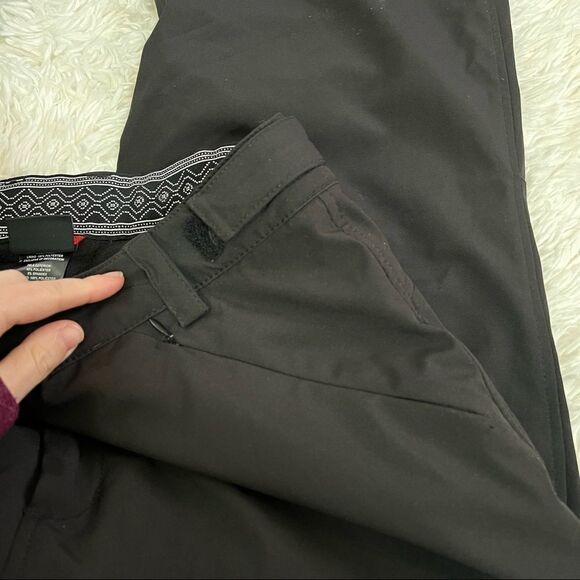 Gerry womens black snow and water resistant pants size large LIKE NEW - Picture 5 of 12